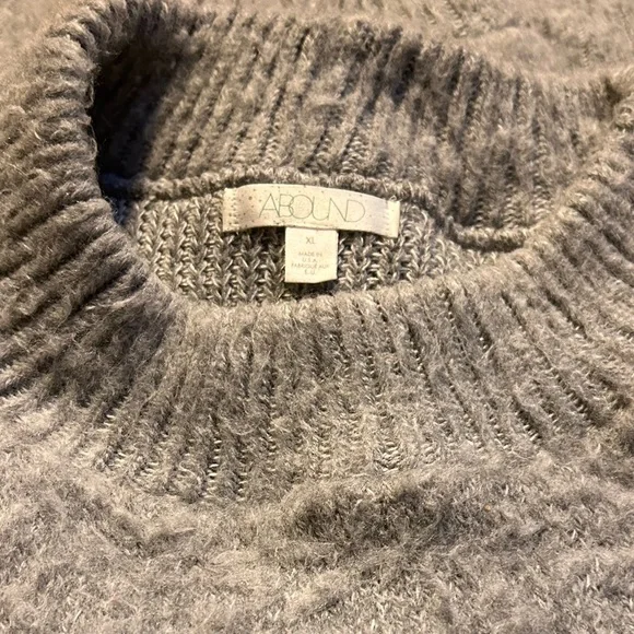Nordstrom: Thick grey shag sweater (Abound) - Picture 7 of 9